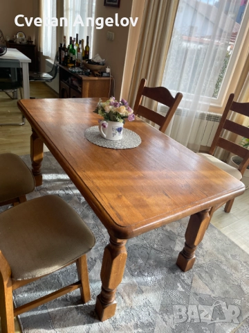 Трапезна маса, снимка 5 - Маси - 52987227