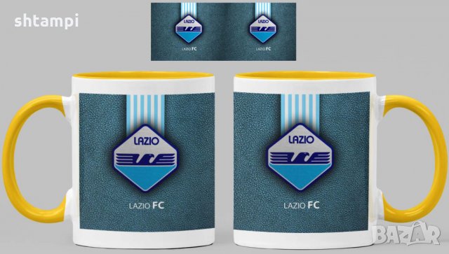 Чаша Лацио Lazio Керамична, снимка 3 - Фен артикули - 34819776