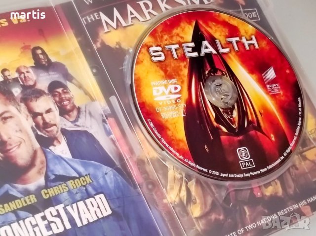 Stealth DVD Бг.суб, снимка 2 - DVD филми - 41064191