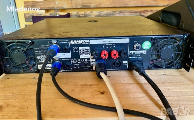 Усилвател SAMSON pg 2200, снимка 4 - Ресийвъри, усилватели, смесителни пултове - 51798912