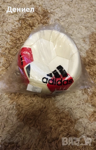 Adidas Gr.5 Starlancer IV Fussball WEISS rot Balls Ballons - Футболна топка Адидас Чисто нова!, снимка 2 - Футбол - 53485011