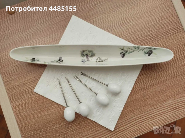 Дизайнерска лодка Douce Provence за сервиране на маслини