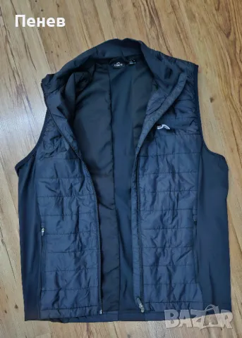 Мъжко яке елек без ръкави черно, снимка 3 - Якета - 47652597