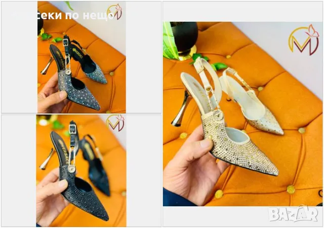 Versace Дамски Обувки На Ток Версаче - 3 Налични Цвята Код E222