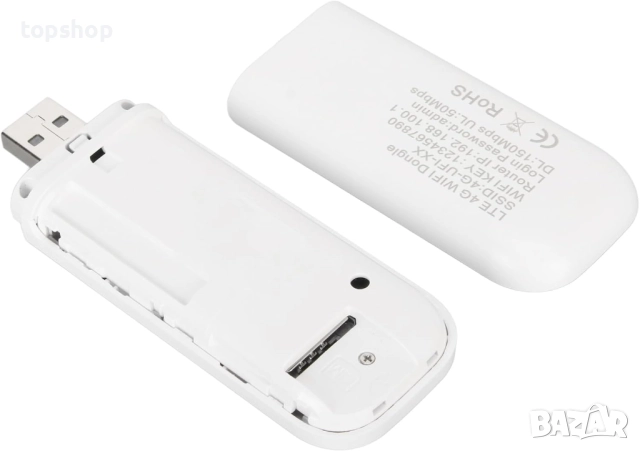 Нов 4G LTE USB модем донгъл със слот за SIM карта, мобилен рутер, точка за достъп за телефон, компют, снимка 8 - Друга електроника - 52618076