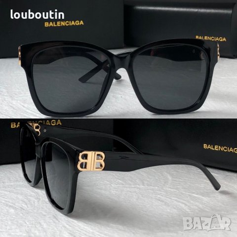 Balenciaga дамски слънчеви очила котка котешки очи 2 цвята, снимка 1