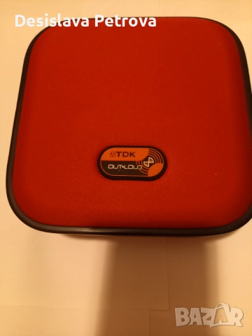 Калъф за компактдискове с вградена колонка TDK Кутийка за 12 диска