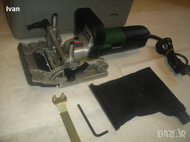 НОВА НИДЕРЛАНДСКА БИСКВИТ МАШИНА БИСКВИТ ФРЕЗА СГЛОБКИ МЕБЕЛИ TOLEDO 710W ХОЛАНДСКА ОРИГИНАЛНА 2004г, снимка 14 - Други инструменти - 47977769