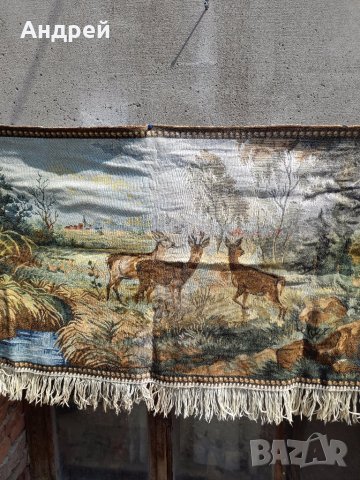 Старинен ковьор,покривка за стена #219, снимка 5 - Антикварни и старинни предмети - 41541436