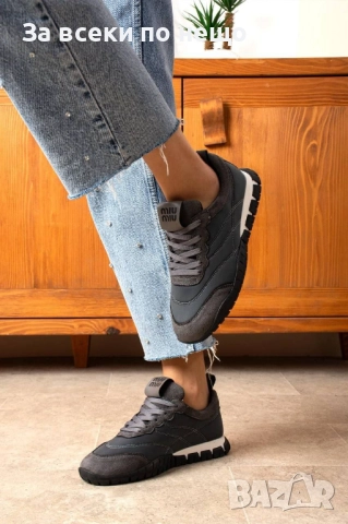 Miu Miu Дамски Маратонки👟Дамски Спортни Маратонки Миу Миу - Налични Различни Цветове Код E799, снимка 15 - Маратонки - 51476825