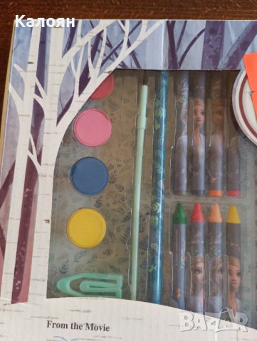 Комплект за рисуване Frozen , снимка 3 - Рисуване и оцветяване - 39337871