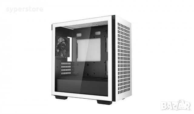 Кутия за компютър DeepCool CH370 Бяла mATX Mini Tower, снимка 2 - Захранвания и кутии - 40019010