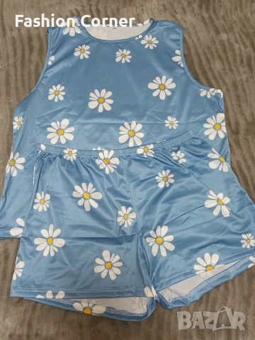 НОВА дамска пижама маргаритки ХЛ размер, Спиди/лично предаване 