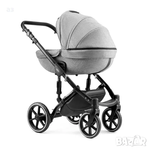 Детска бебешка количка 3 В 1 DADA PARADISO MAX 500 SILVER LIGHT, снимка 11 - Детски колички - 50975715