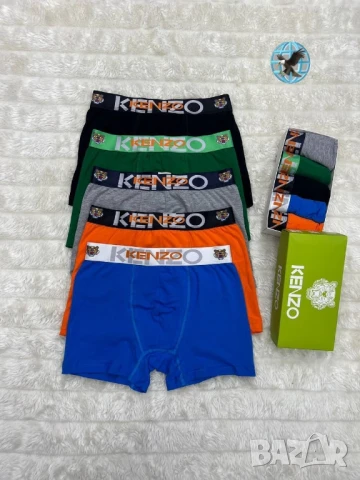 боксерки в кутия calvin klein hermes kenzo hugo boss Moncler armami, снимка 2 - Бельо - 51008197