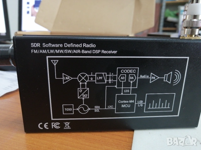 Deep SDR 101 всевълнов радиоприемник, снимка 8 - Радиокасетофони, транзистори - 53824007