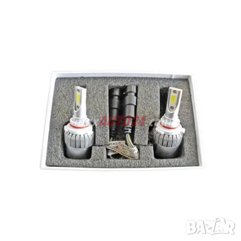LED крушки C6 9006 36W 6000K комплект 2 броя, снимка 4 - Аксесоари и консумативи - 55864772