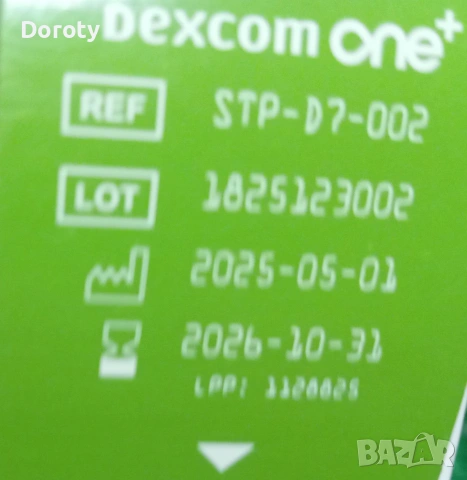 Сензори за кръвна захар Dexcom One+., снимка 2 - Друга електроника - 53702023