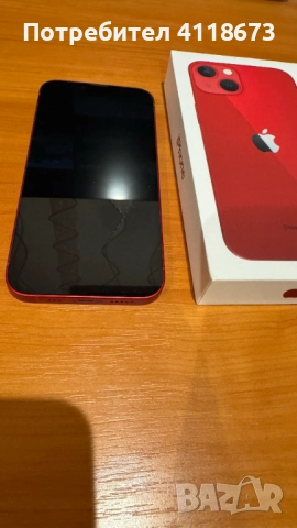 iPhone 13 128 GB Red + Magsafe case, снимка 4 - Apple iPhone - 52516929