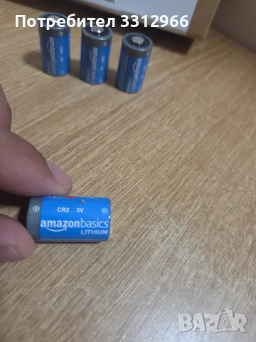 4 броя литиеви батерии Amazon Basics CR2 3V Цената е за всички, снимка 3 - Друга електроника - 56154498