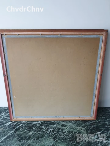 Гент-Брюксел 54см/2бр стари финни белгийски гоблени/средновековен градски пейзаж/дървена рамка, снимка 16 - Гоблени - 50448537