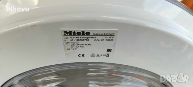 Пералня Miele W 1716, снимка 4 - Перални - 44836359