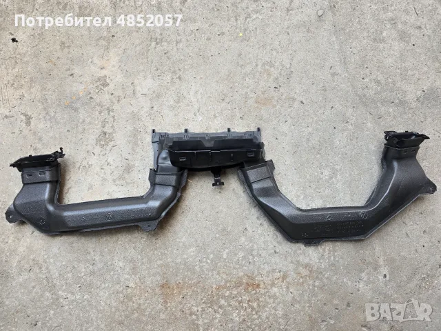 Въздуховоди в арматурно табло за парно/климатик Volkswagen Tiguan 2016-2020, снимка 4 - Части - 55876508