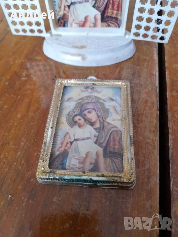 Стара сувенирна икона,икони #2, снимка 3 - Други ценни предмети - 34134351