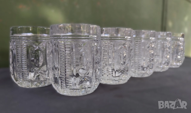 Ретро Кристални Халби за Бира сет 11 броя , снимка 1