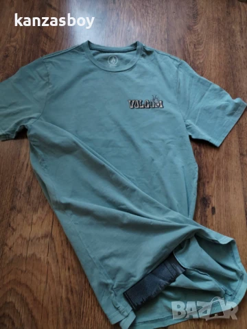Volcom Widgets S/S T-Shirt Stormy Sea - страхотна мъжка тениска КАТО НОВА М, снимка 7 - Тениски - 51407822