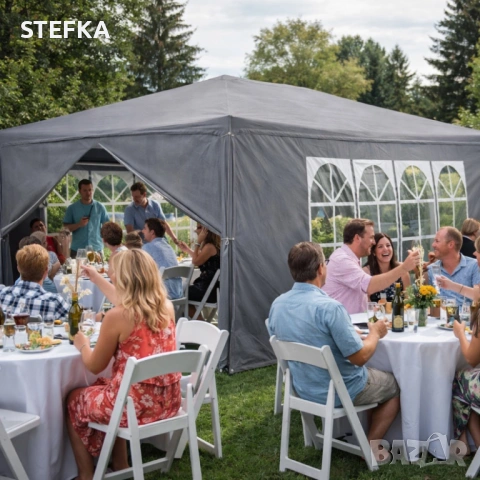 Градинска шатра 4/3 м, снимка 2 - Градински мебели, декорация  - 53777472