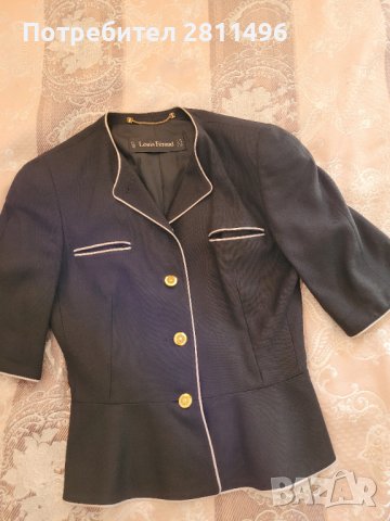 Елегантно сако Louis Feraud размер 38 - S, снимка 6 - Сака - 39997819