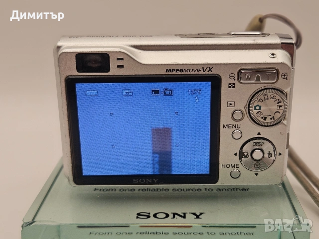 Sony dsc-w80 дигитален фотоапарат digital photo camera , снимка 13 - Фотоапарати - 53364357