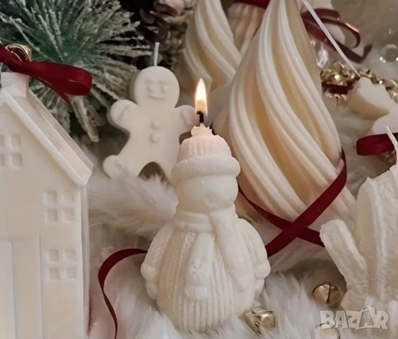 Молд плетен снежен човек (2), снимка 9 - Форми - 50773225