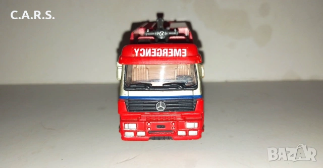 Пожарна Mercedes Benz Emergency - Kentoys, снимка 6 - Колекции - 53283288