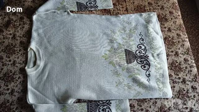 Дамски плетен блузон