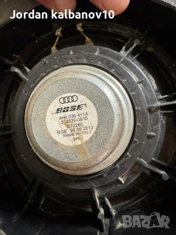1049 Заден говорител или тонколона Босе Bose за Ауди Audi A8 D4 4H само за 120Eur.  4H0035411А, снимка 5 - Части - 53305559