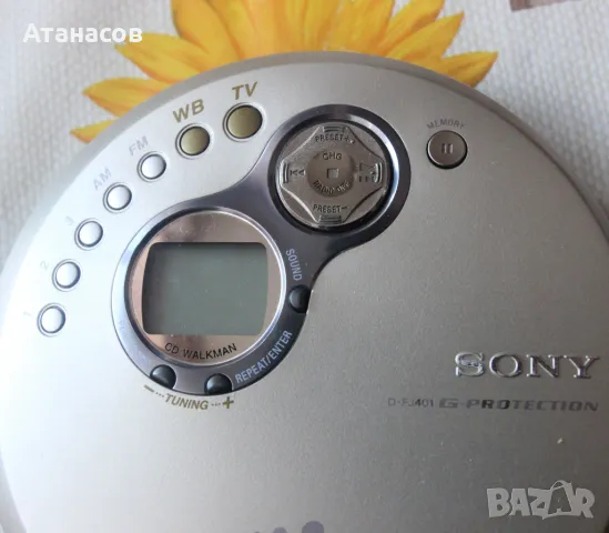 Sony Walkman G-Protection D-FJ401 Portable CD Player, снимка 4 - MP3 и MP4 плеъри - 47990496