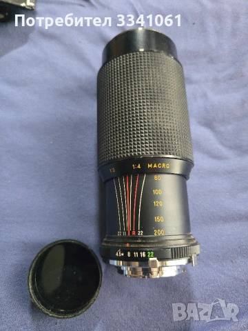 Обектив за фотоапарат HANIMEX , снимка 3 - Антикварни и старинни предмети - 53478773