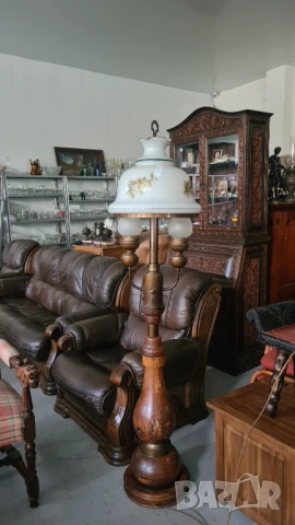 масивен уникален лампион -полилей