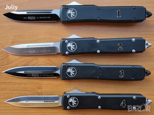 Автоматичен нож Microtech ultratech 7 модела, снимка 1 - Ножове - 36162924