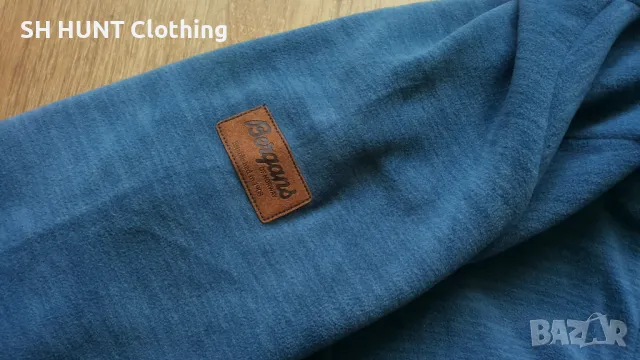 Bergans of NORWAY Hareid Fleece Jacket NoHood размер L поларена горница - 1085, снимка 8 - Суичъри - 49696186