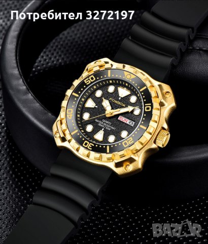 2023 FOXBOX спортен кварцов часовник,водоустойчив,подвижен безел, дата,ден от седмицата , снимка 2 - Мъжки - 41489916