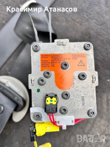 Предпазен колан преден десен за Тойота аурис. 73210-02281, снимка 2 - Части - 49652907