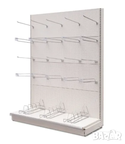Оригинални KNIPEX Метални КУКИ 3-в-1 Окачвачи за перфорирани Пана Панели Стени за Инструменти БАРТЕР, снимка 14 - Друго търговско оборудване - 47711622