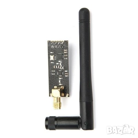 Безжичен модул с антена NRF24L01+PA+LNA