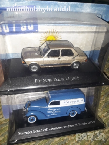 Renault Citroen Mercedes Ebro Pegaso Peugeot Dodge Jeep Ford Chevrolet Fiat Ika 1.43 , снимка 11 - Колекции - 52258873