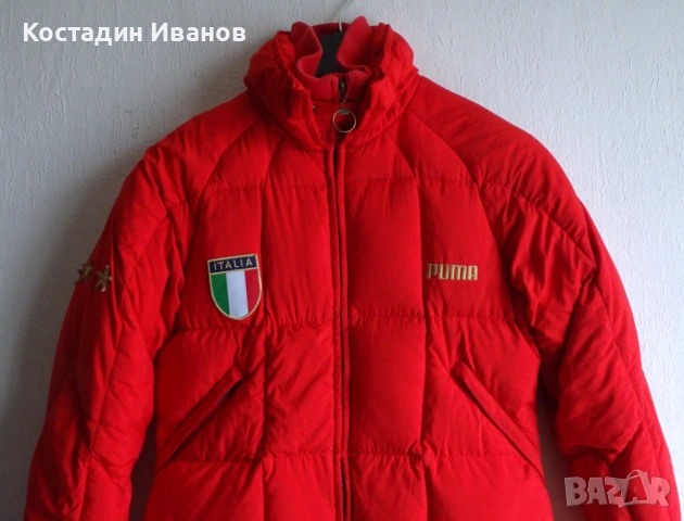 Italy Puma национален футболен отбор Италия дамско яке парка XS, снимка 3 - Якета - 53530086