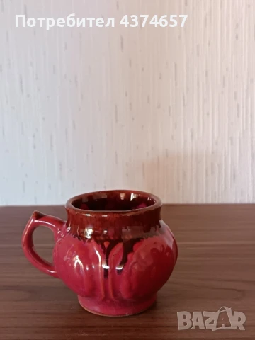 Керамичен сервиз за вино, снимка 4 - Антикварни и старинни предмети - 50630399