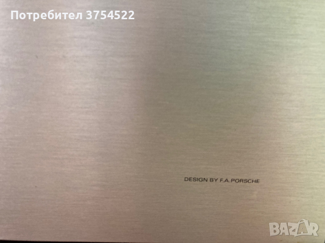 Тостер SIEMENS PORSCHE DESIGN, снимка 2 - Тостери - 44701054